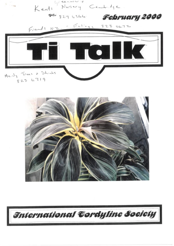 Ti Talk: Volume 5, Issue 2