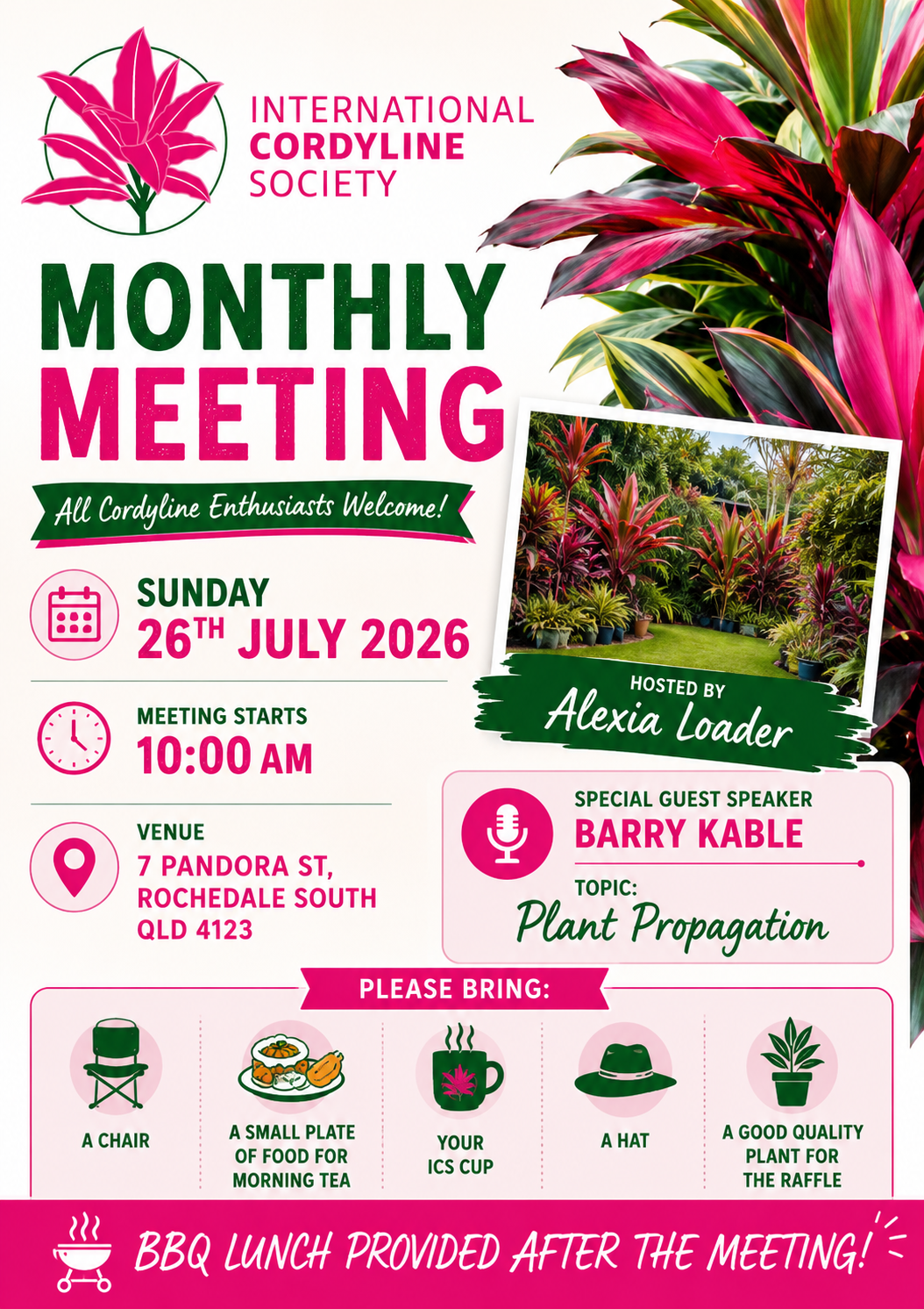July monthly Meeting