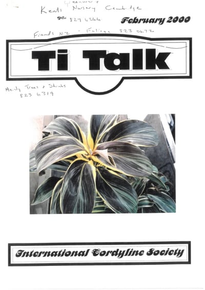 Ti Talk: Volume 5, Issue 2