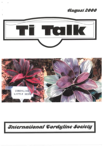 Ti Talk: Volume 5, Issue 3
